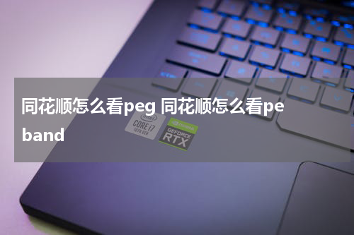 同花顺怎么看peg 同花顺怎么看pe band