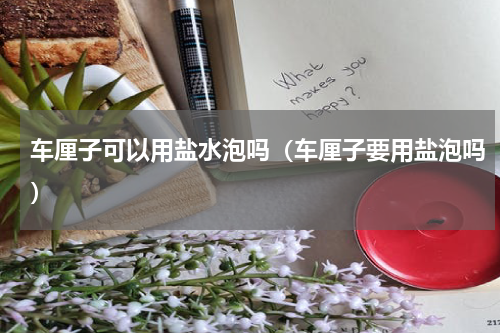 车厘子可以用盐水泡吗（车厘子要用盐泡吗）