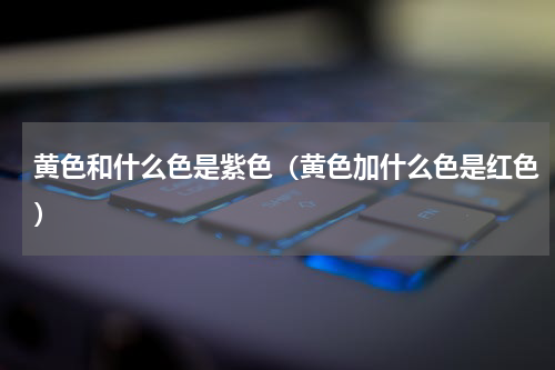 黄色和什么色是紫色（黄色加什么色是红色）