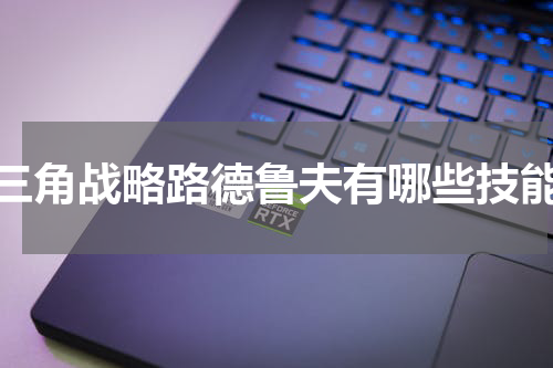 三角战略路德鲁夫有哪些技能