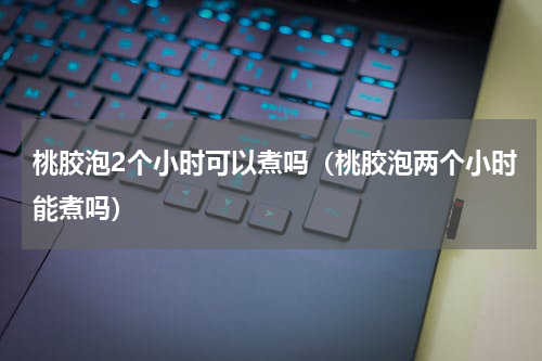 桃胶泡2个小时可以煮吗（桃胶泡两个小时能煮吗）