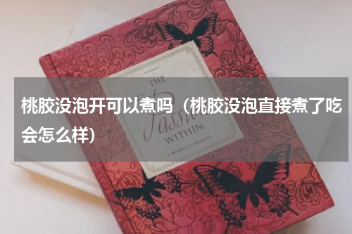 桃胶没泡开可以煮吗（桃胶没泡直接煮了吃会怎么样）