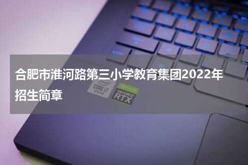 合肥市淮河路第三小学教育集团2022年招生简章